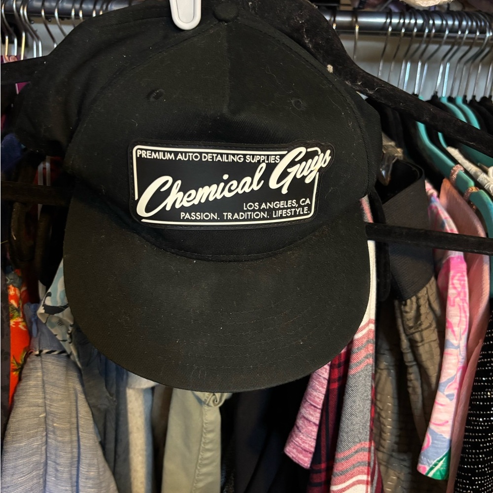 Chemical Guys Black SnapBack Hat